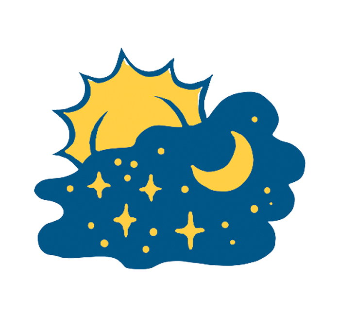 Il cielo del mese
